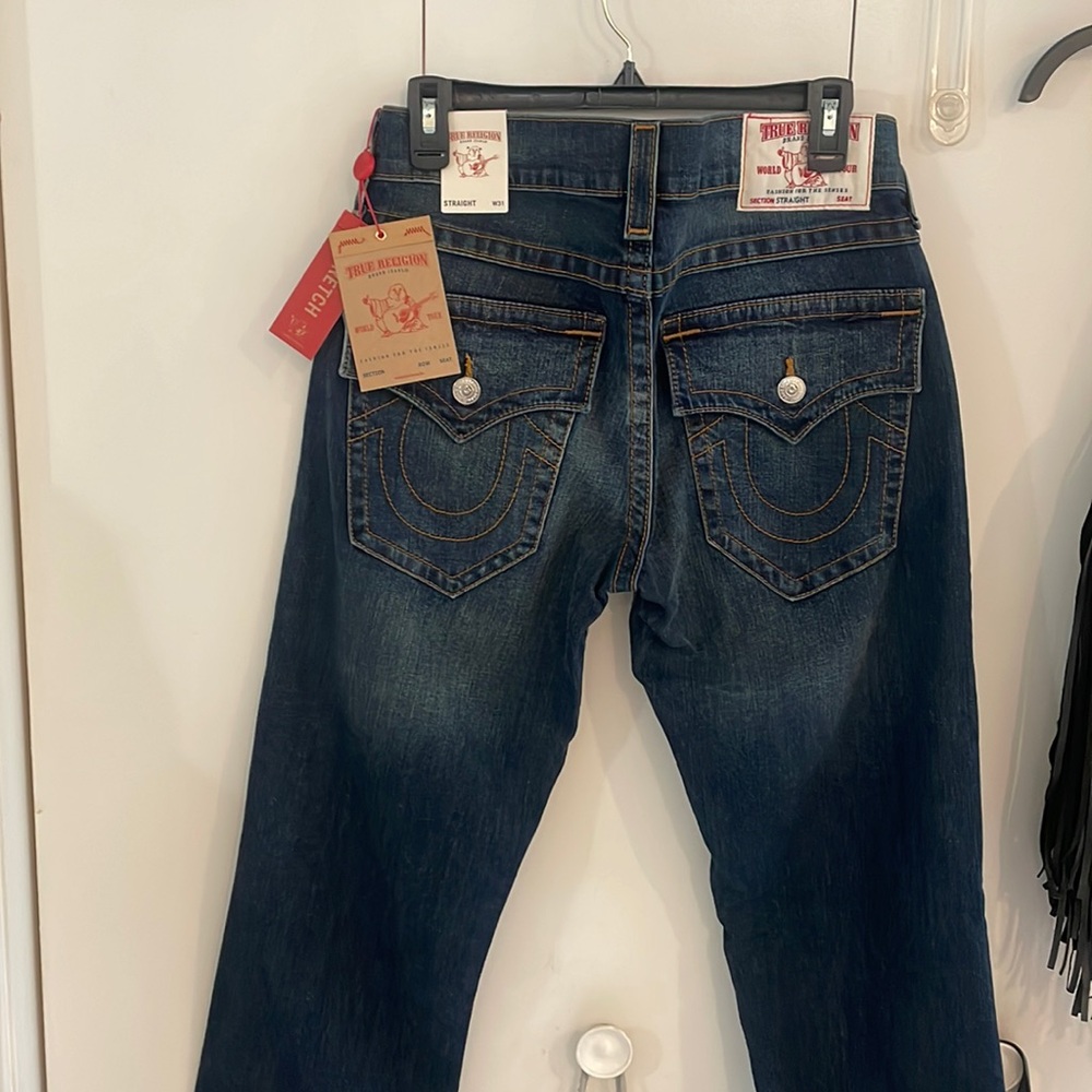 True Religion Straight Flap Men's Jeans 31